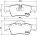 DB гальмівні колодки задн.GL/ML164, R251 JAPANPARTS PP-0515AF (фото 2)