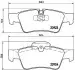 Фото Колодки гальмівні (задні) MB GL-class (X164)/R-class (W251) 06- (Ate) JAPANPARTS (PP-0515AF) зображення 2