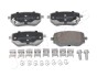 JAPANPARTS NISSAN Гальмівні колодки задні NAVARA 2.3 15-, MERCEDES-BENZ, RENAULT PP-0532AF