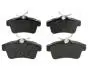 Фото Колодки гальмівні (задні) Citroen C4 09-/DS4/DS5 11-15/Peugeot 308/508/3008/5008 09-18 (з прижимною пластиною) JAPANPARTS (PP-0604AF) зображення 1