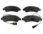 Фото Колодки гальмівні (задні) Citroen Jumper/Fiat Ducato/Peugeot Boxer 06- (+датчики) JAPANPARTS (PP0609AF) зображення 1