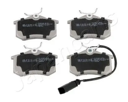 Колодки гальмівні (задні) VW Caddy 04-15/Golf 97-16/Passat B5 96-05/Skoda Fabia/Citroen/Peugeot 99 JAPANPARTS PP-0912AF Купити в Україні