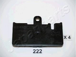 TOYOTA Гальмівні колодки дискові задні.Lexus LS (FE) 430 00- JAPANPARTS PP-222AF