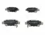 Фото Колодки гальмівні (задні) Honda CR-V 06 JAPANPARTS (PP400AF) зображення 1