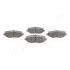Фото Колодки гальмівні (задні) Jeep Cherokee 08-/Compass 06-/Wrangler 07-/Dodge Nitro 06-12 JAPANPARTS (PP901AF) зображення 2