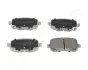 Тормозные колодки, дисковый тормоз.) JAPANPARTS (PP905AF) изображение 1