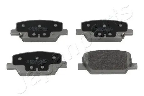 Колодки гальмівні (задні) Hyundai Santa Fe 18 JAPANPARTS PP-H15AF Купити в Україні