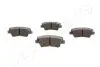 Фото Колодки гальмівні (задні) Kia Sportage/Hyundai i10/i30 Tucson 15 JAPANPARTS (PPK06AF) зображення 1