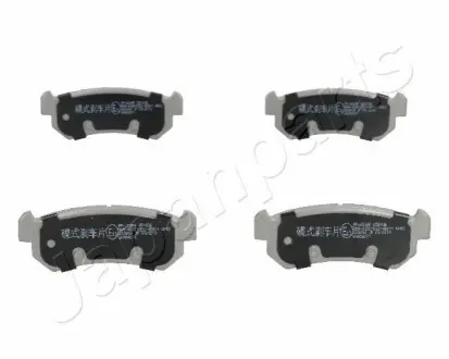 Колодки гальмівні (задні) Chevrolet Lacetti 1.4-1.8 03-13/Nubira 1.4-1.6 05-11 JAPANPARTS PPW02AF Купити в Україні