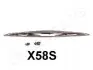 Фото Щітка склоочисника JAPANPARTS (SSX58S) зображення 1