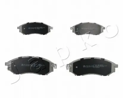 Фото Колодки гальмівні (передні) Renault Koleos 08-/Nissan Qashqai 07-13/Pathfinder/NP300/Murano 05- JAPKO (50115) зображення 1