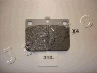 Тормозные колодки, дисковый тормоз.) JAPKO 50310 (фото 1)