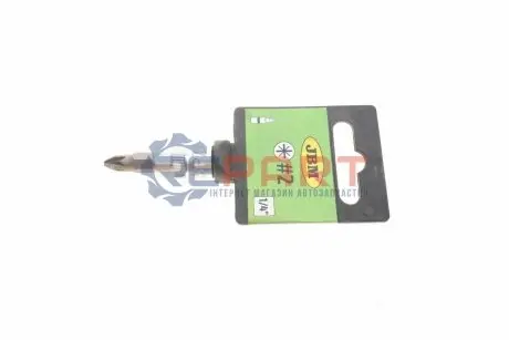 Головка 1/4" зі вставкою PZ2 JBM 10120