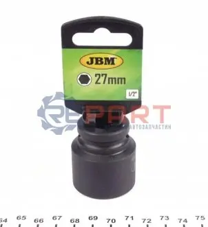 Головка торцева ударна PRO 1/2" 30 мм JBM 11123 Купити в Україні