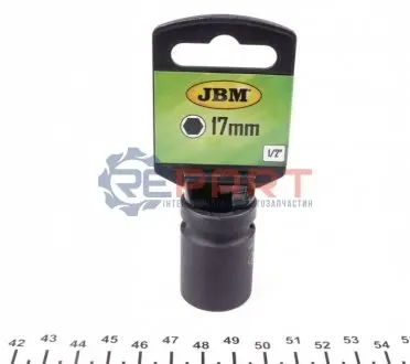 Головка торцева ударна 1/2" 17 мм JBM 11195