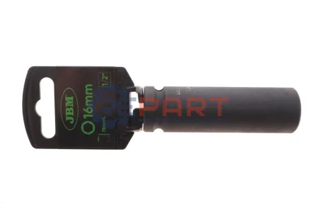 Головка торцева ударна 1/2" 16 мм Long 78 мм JBM 12065