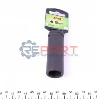 Адаптер ударний HEX (1/2, 19mm) JBM 12068
