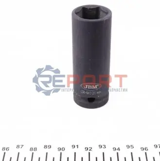 Головка ударна 6-гранна HEX (1/2") (d=21mm) JBM 12069