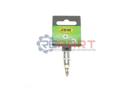 Головка 1/4" зі вставкою PZ1 JBM 13372