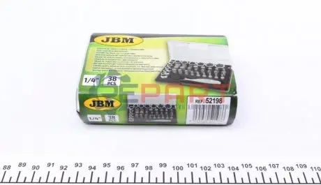 Набор насадок 1/4 (37 предметов)) JBM 52198 Купить в Украине