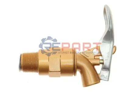 Кран латунний 3/4" для бочок 60/200 л JBM 52453 Купити в Україні