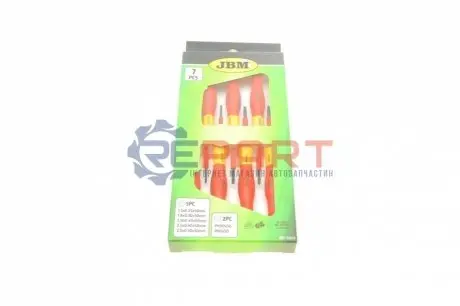 Набір викруток Torx/PH/PZ/SL 6 од. JBM 52519 Купити в Україні
