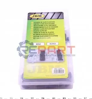 Фото 1 — Набор клипс JBM (52893) Фото Набор клипс JBM (52893) изображение 1