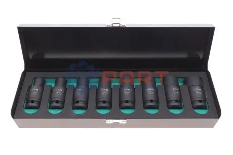 Набір ударних головок PRO Impact 3/4" 17-32 мм 9 шт. JBM 53044 Купити в Україні