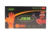Рукавиці нітрилові (XL) 90шт (7mil) (помаранчеві Diamond texture) JBM (53553) зображення 1