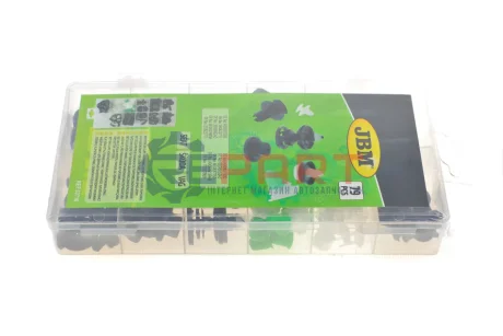 Фото Кліпса пластмасова універсальна (к-кт 5шт) VAG/Seat/Skoda JBM (53716) зображення 1