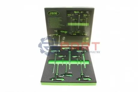 Набір викруток Torx/PH/PZ/SL 6 од. JBM 53979