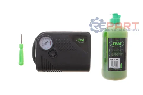Ремкомплект для шин (насос + герметик 500ml) JBM 54013