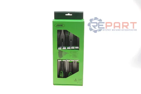 Набір викруток Torx/PH/PZ/SL 6 од. JBM 54070