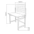 Стіл робочий (верстак) (1200х640х1440 mm) (розкладний) JBM (54328) изображение 2