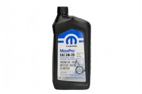 Мастило 5W20 1L JEEP/CHRYSLER/DODGE 68518202AA Купити в Україні