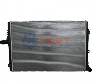Радиатор охлаждения двигателя - (1K0121251EH, 1K0121251AB, 1K0121251BK) JP GROUP 1114206200 (фото 1)