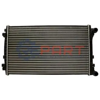 VW радіатор охолодження Golf VII, Passat 13-,Audi A3 13-,Skoda Octavia III JP GROUP 1114208800 Купити в Україні