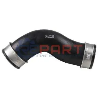 Патрубок інтеркулера (нижній) (L) Audi A3/Skoda Octavia/SuperB/VW Golf/Jetta/Passat 2.0D 03- (ззаду) JP GROUP 1117708000 Купити в Україні