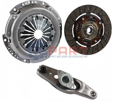 Комплект зчеплення Skoda Fabia/Octavia 1.2/1.4 16V 99-13 (d=200mm) (+вижимний))) z=28 JP GROUP 1130412610