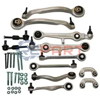 VW К-кт важелів+тяги стаб.+наконечн. Passat,AUDI A4,A8 1.8-6.0 00 JP GROUP 1140103810 Купити в Україні
