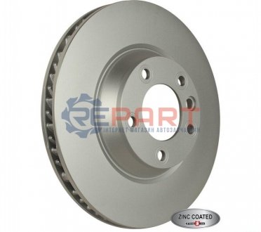 Диск тормозной (передний) Audi Q7 06-15/Porsche Cayenne 02-/VW Touareg 02-10 (350x34) (L) JP GROUP 1163105170