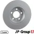 Фото VW Диск гальмівний задній POLO 1.5 18-, 2.0 17-, AUDI JP GROUP (1163208800) зображення 2