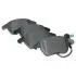 Фото Колодки гальмівні (передні) VW Caddy/Golf/Jetta/Passat/Touran/Skoda Fabia/Octavia 03- (ушки вниз) (Ate) JP GROUP (1163601110) зображення 1