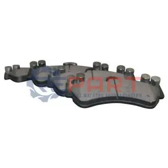 Фото Тормозные колодки перед. Cayenne/Touareg 03- (brembo) JP GROUP (1163604110) изображение 1