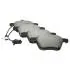 Гальмівні колодки, дискове гальмо (набір) 1163604410