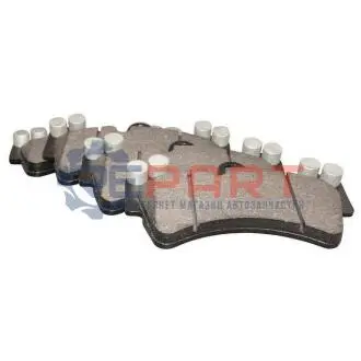 Тормозные колодки передние VW TOUAREG/ PORSCHE CAYENNE (18") JP GROUP 1163606710 Купить в Украине