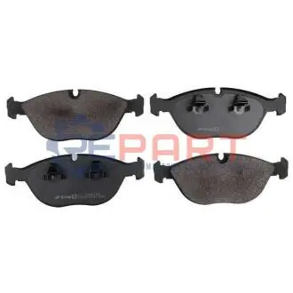 DB Тормозные колодки перед. DB 4,3/5,5 W202/210 AMG 97-,BMW E38 750i,Golf IV,Passat 3.2/4.0 Motion JP GROUP 1163607410 Купить в Украине