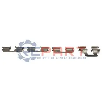Монтажный кол-к тормозных колодок зад. Caddy III 04> (к-кт)/Golf V/Passat B6 JP GROUP 1163651010 Купить в Украине