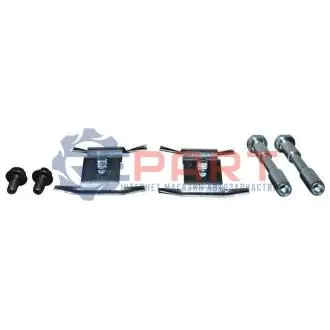 Планка супорта (переднього) прижимна (к-кт) Audi Q7/VW Touareg 04-15 JP GROUP 1163651310 Купити в Україні