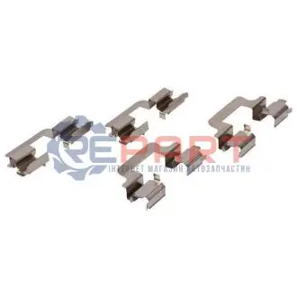 Планка супорта (заднього) прижимна (к-кт) VW T5/T6 03 JP GROUP 1163750110 Купити в Україні